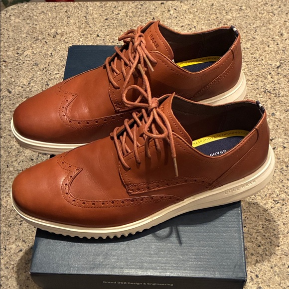 Men’s size 12 Cole Han Zero Grand Wingtip Oxfords - Picture 10 of 10